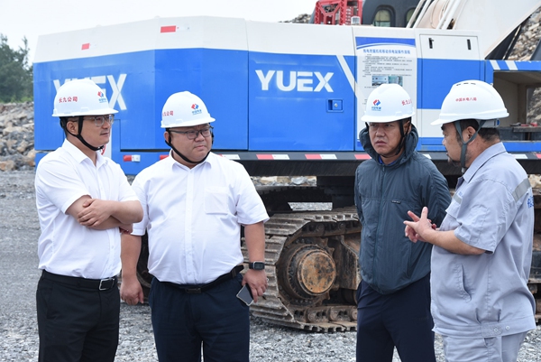 龔玉鳳深入長(zhǎng)九項(xiàng)目開(kāi)展安全生產(chǎn)督導(dǎo)工作